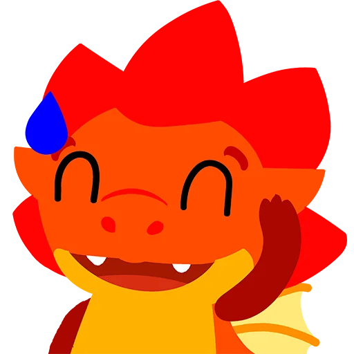 Sticker Дракоша Тоша - @Ronopoldo - 0