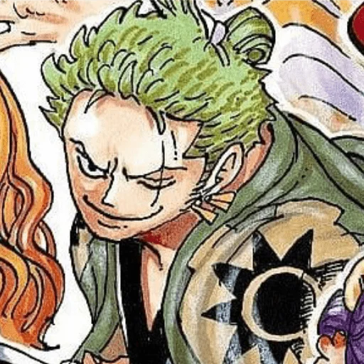 ロロノア・ゾロ ― @kiibatuostickers - 