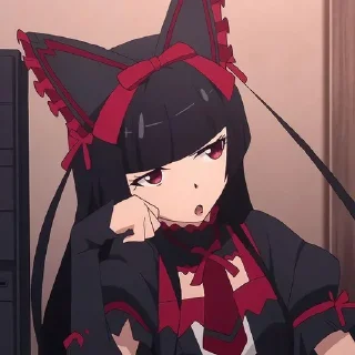 Стикер Rory Mercury @animestickersii - 8
