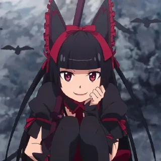 Стикер Rory Mercury @animestickersii - 10