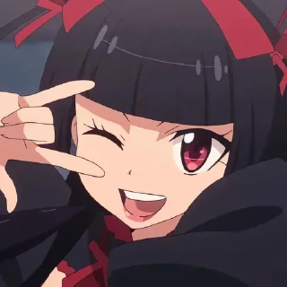 Стикер Rory Mercury @animestickersii - 0