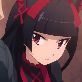 Стикер Rory Mercury @animestickersii - 7