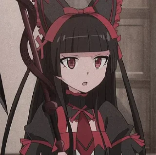 Стикер Rory Mercury @animestickersii - 6
