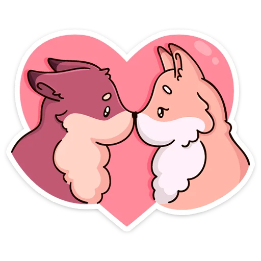 Sticker rose_violet - 1