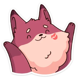 Стикер Рози и Вайлет :: @stickroom - 5