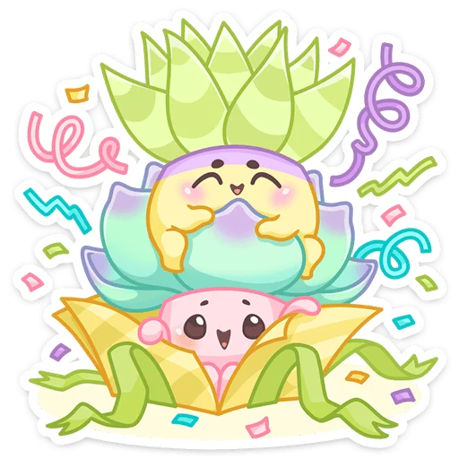 Стикер Роуз, Фло, Брю (@TgSticker) - 2