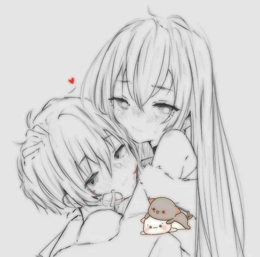 sketch illustration anime