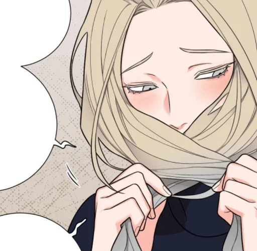 anime cartoon human face