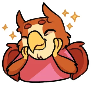 Стикер Грифончик - 10