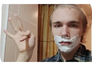 Sticker снежный ком 🌸 - 7