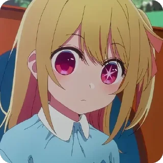 Стикер Ruby Hoshino ‣ @animestickersii @pinterest_to_stickerbot - 10