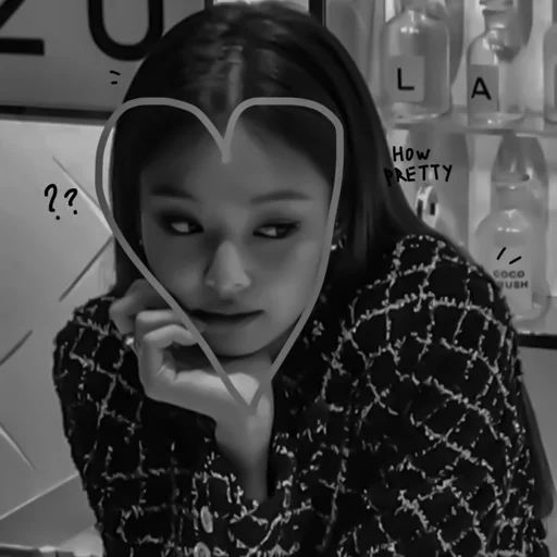 human face black and white person