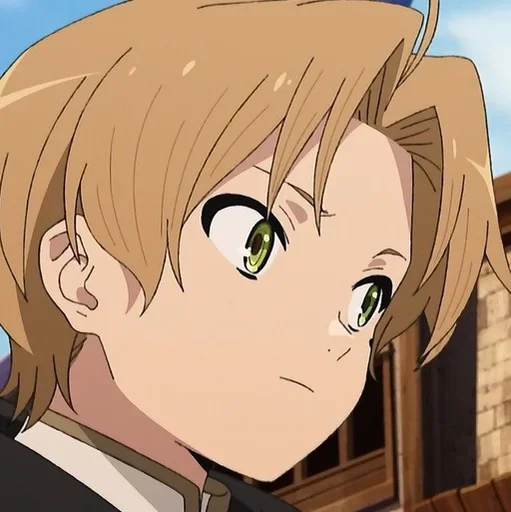 Стикер Rudeus Greyrat @pinterest_to_stickerbot - 11