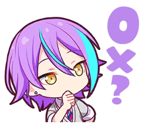 руй (>▽<)ﾉ @yuisweistickers :: @fStikBot - anime