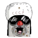 Sticker Квадратный Ватник - 1