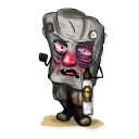 Sticker Квадратный Ватник - 9