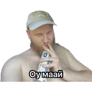 Sticker Русяпися - 0