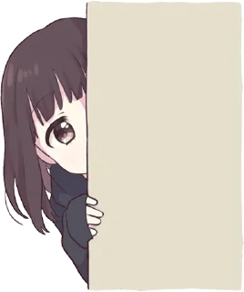 Стикер Menhera-chan 2 @anime_stickerr - 8