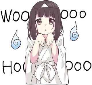 Стикер Menhera-chan 2 @anime_stickerr - 10