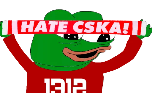 Стикер Red-White Pepe @spartak_telegram - 10