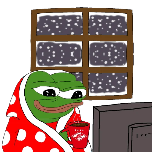 Стикер Red-White Pepe @spartak_telegram - 4