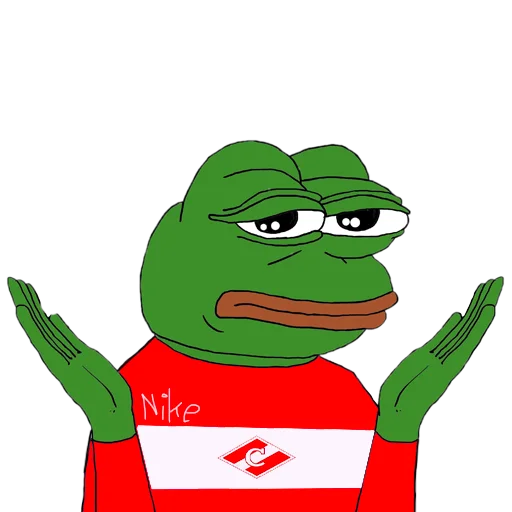 Стикер Red-White Pepe @spartak_telegram - 2