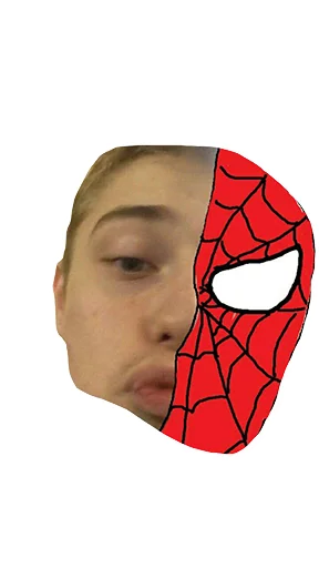 cartoon human face sketch