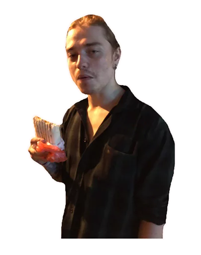 person human face clothing