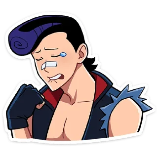 Sticker Рёко и Кента • @stickers_vk - 1