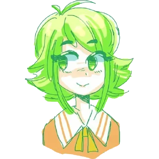 Стикер Gumi @anime_Stickerr - 3