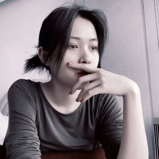 person human face clothing