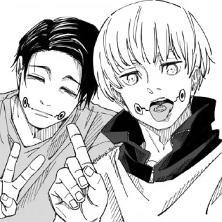 Стикер Inumaki Toge @sozdat_stikery_bot - 6