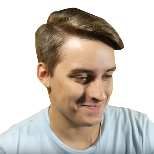 person human face chin