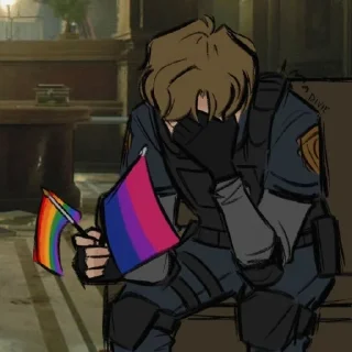 Sticker Leon Kennedy @sozdat_stikery_bot - 6