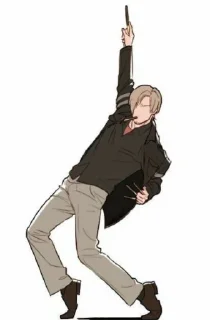 Sticker Leon Kennedy @sozdat_stikery_bot - 8