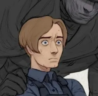 Sticker Leon Kennedy @sozdat_stikery_bot - 2