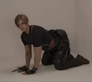 Sticker Leon Kennedy @sozdat_stikery_bot - 11