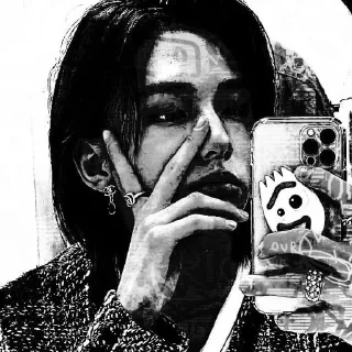 Sticker Хенджин альфа @omegaalfastikers @Stikery4bot - 7