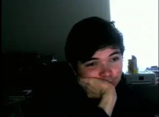 Человек комнатный селфи