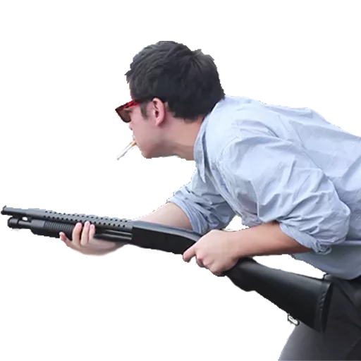 person clothing weapon