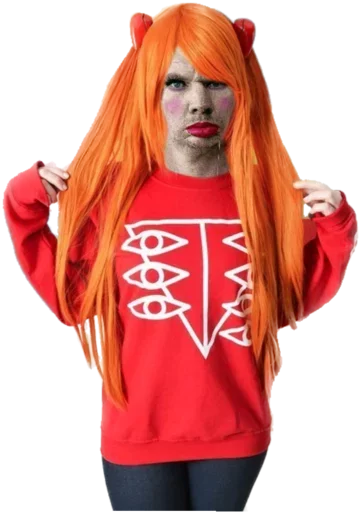 person human face clothing