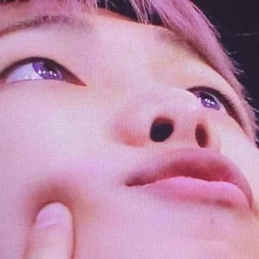 person cheek human face