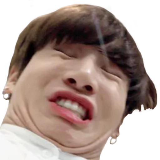 human face lip cheek