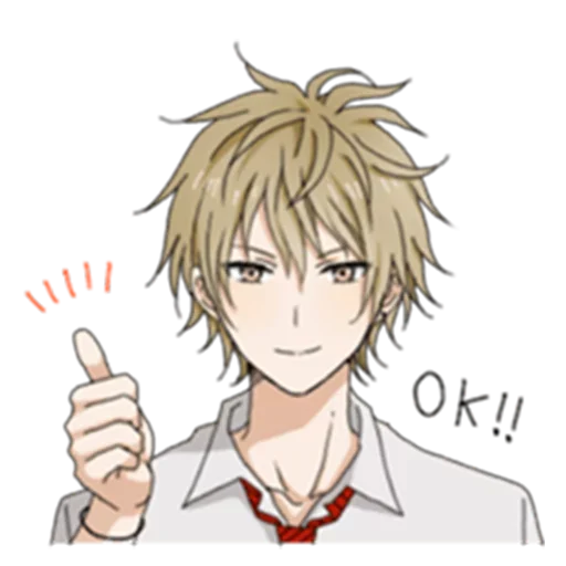 anime cartoon human face