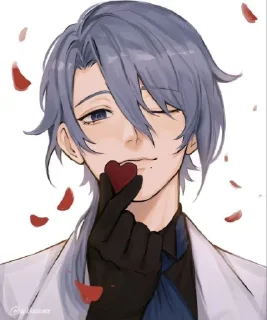 Стикер Аято @sozdat_stikery_bot - 5