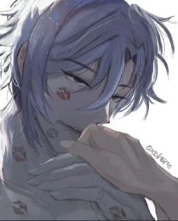 Стикер Аято @sozdat_stikery_bot - 0