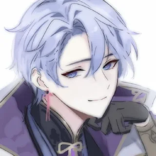 Стикер Аято @sozdat_stikery_bot - 2