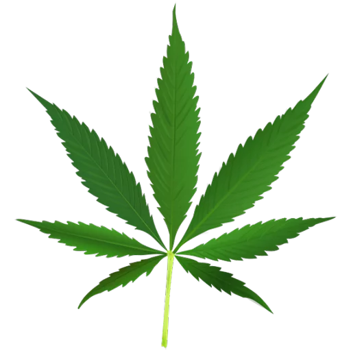 hemp cannabis leaf
