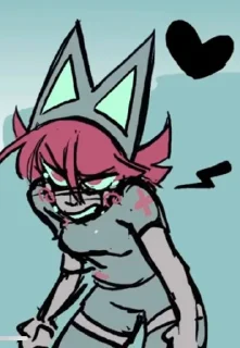 Стикер Психо-няшки!^^ @sozdat_stikery_bot - 0