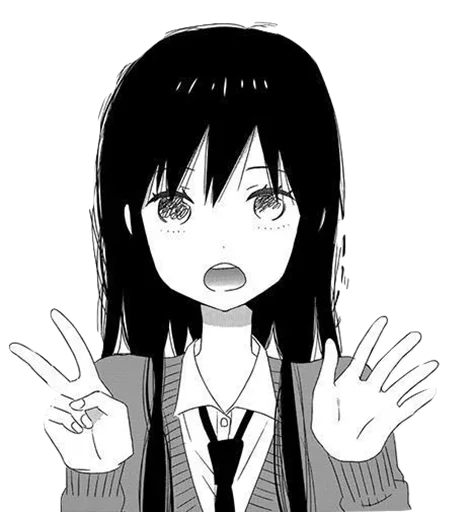 anime cartoon sketch